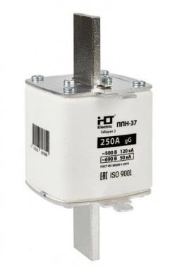 Плавкая вставка предохранителя ППН-37, габарит 2, 400/250А HLT