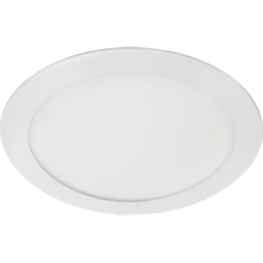 Панель светодиодная Ecola LED downlight встраив Круглый даунлайт с драйвером 15W 220V 4200K 195x20 /DRRV15ELC/