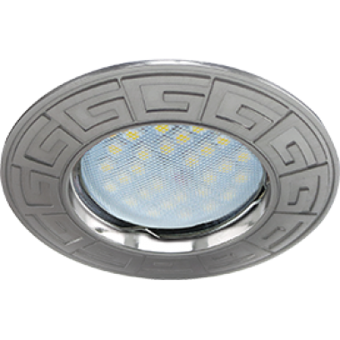 Светильник встраиваемый Ecola MR16 DL110A GU5.3 литой Антик сатин-хром 24x86 /FQ1602EFF/