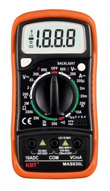Мультиметр цифровой MAS830L (КВТ)