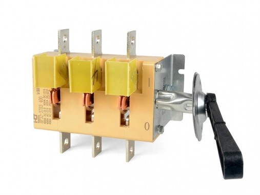 Выключатель-разъединитель ВР32-37В3/1 с д/г камерами съемная правая рукоятка HLT