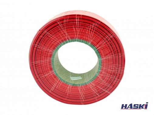 Термоусаживаемая трубка ТУТнг 40/20 красная (50м/ролл) HASKI 