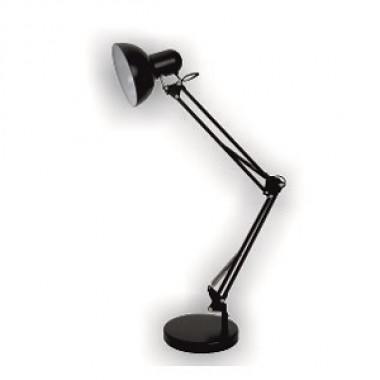 Светильник настольный LE TL-812 BLACK черный, платформа, E27