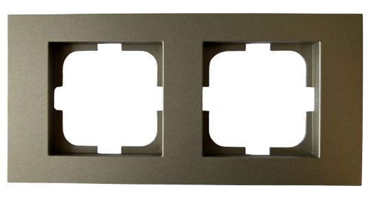 РАМКА 2-я (АНТРАЦИТ ЦВЕТ) MINA