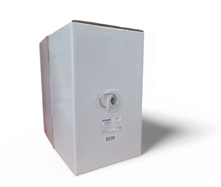 Кабель UTP (витая пара) 4 пары, категория 5e, PVC, 305 метров, серый HASKI