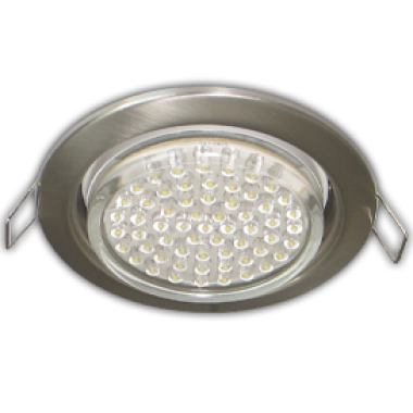 Светильник встраиваемый Ecola GX53 H4 Downlight without reflector_satin chrome сатин-хром 38x106 - 10 pack (кd102) /FS5310ECB/