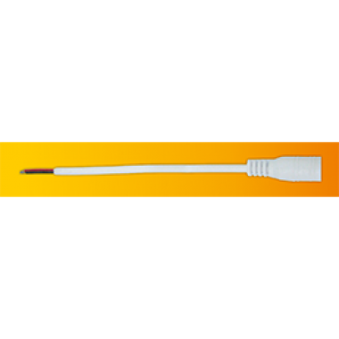 КоннекторEcola LED strip connector разъем штырьковый (мама) для адаптера с кабелем 15 см 1шт /SCPLUMESB/