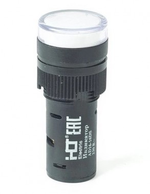 Лампа AD16-16DS(LED)матрица d16мм белый 230В IP40 HLT