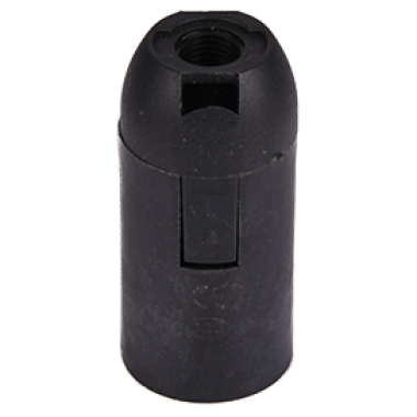 Патрон  подвесной Ecola base E14 черный (1 из ч/б уп. по 10) /AB4SSBEAY/