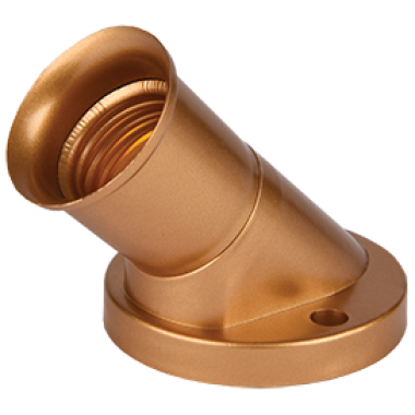 Патрон накладной Ecola base наклонный E27 золото /AB7SNGEAY/ 