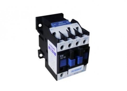 Контактор КМ-12 (12А, катушка 220 В AC) HASKI
