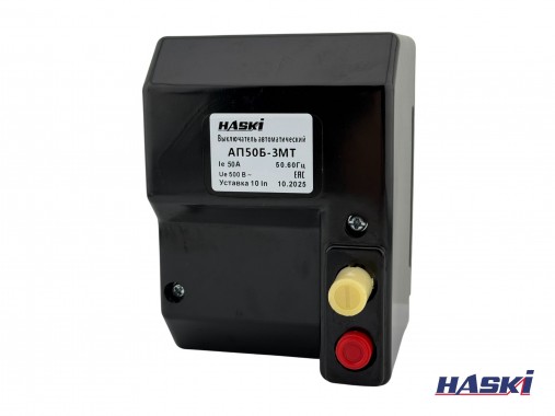 Выключатель автоматический АП50Б-3МТ-50А-10Iн-400AC-У3 HASKI